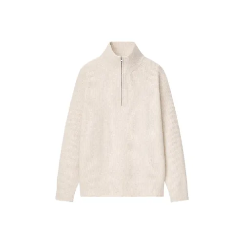 UNIQLO Белые Мужские Свитера