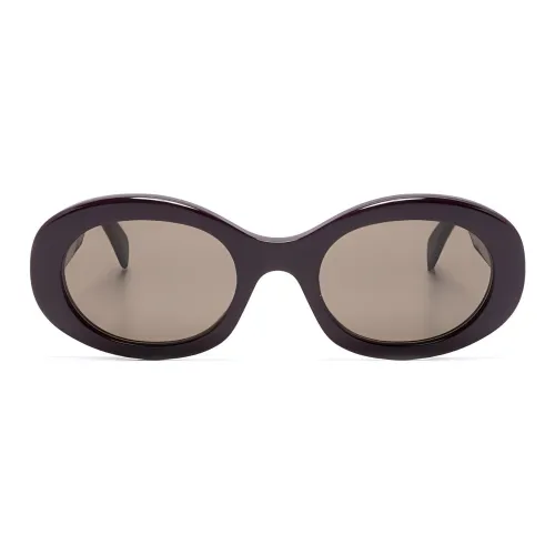 CELINE OVAL SUNGLASSES Женские Умбра