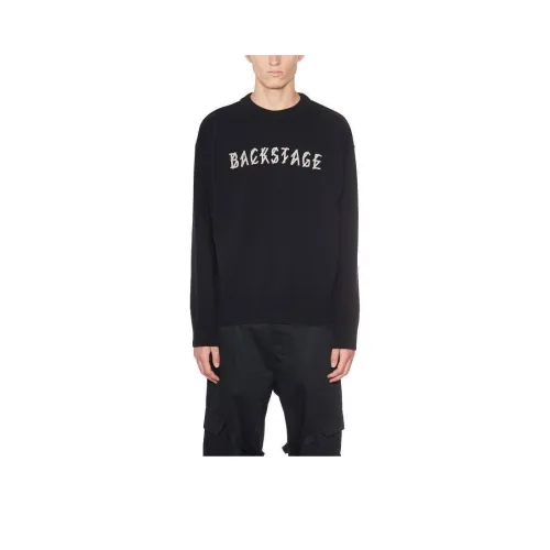 44 Label Group Свитер Мужской Черный