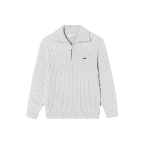 LACOSTE Серые Мужские Свитера