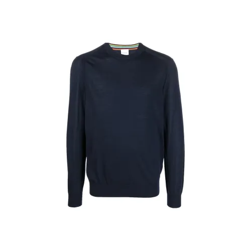 Paul Smith Темно-синие мужские свитеры