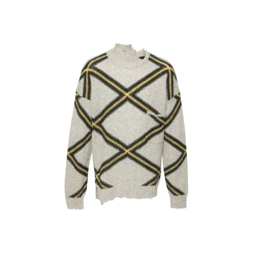 MARNI Светло-серые Мужские Свитера