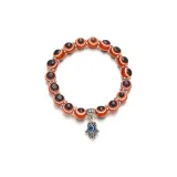 Апельсин, глаз демона, браслет