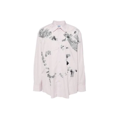 Doublet FW24 Рубашка Мужская Светло-Розовая