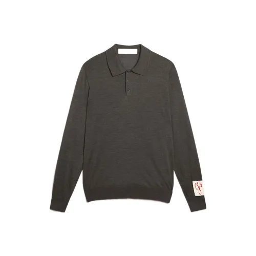 Golden Goose Серые Мужские Свитера