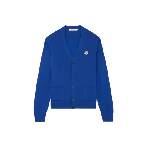 Maison Kitsune Королевский Синий Унисекс Свитера