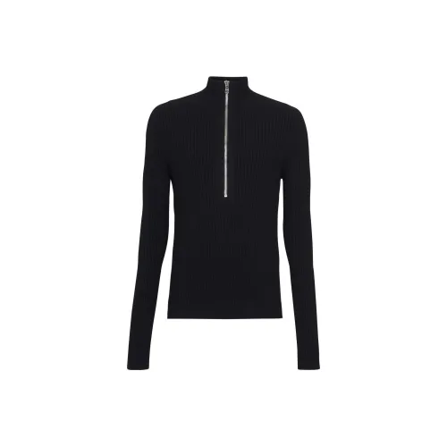 BALMAIN Черные Мужские Свитера