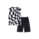 92407 Черный Белый