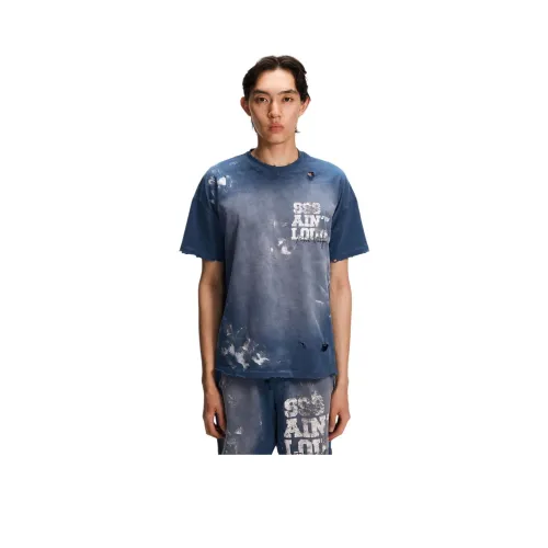 SSSAINT LOUIS T-Shirt Унисекс Синий
