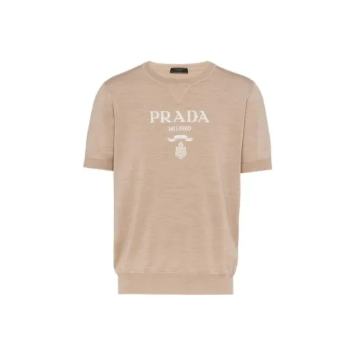 PRADA Айвори Мужские Свитера