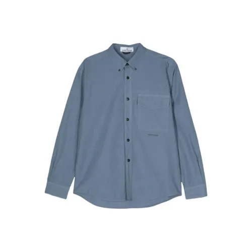 Stone Island Мужские Синие Рубашки