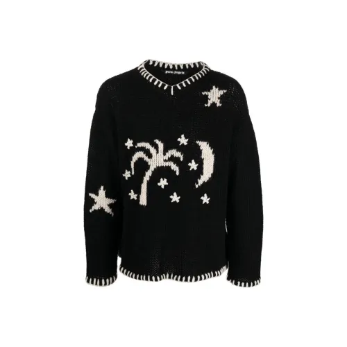 PALM ANGELS Черные Мужские Свитера
