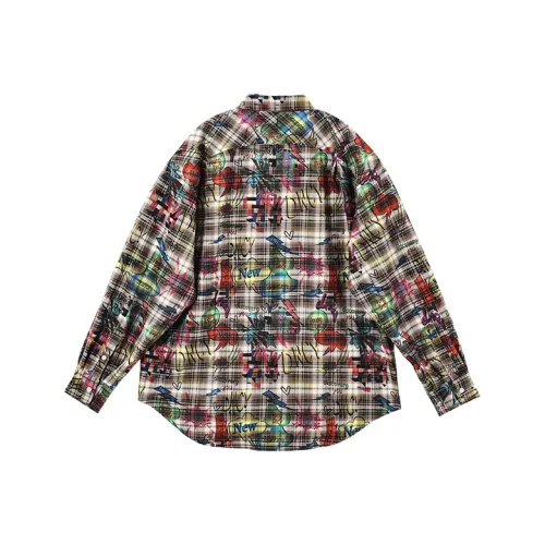 KORAKUBLUE Рубашка Унисекс Ghost Script Red