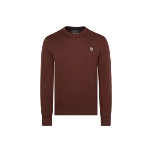 PS By Paul Smith Свитер Мужской Бордовый
