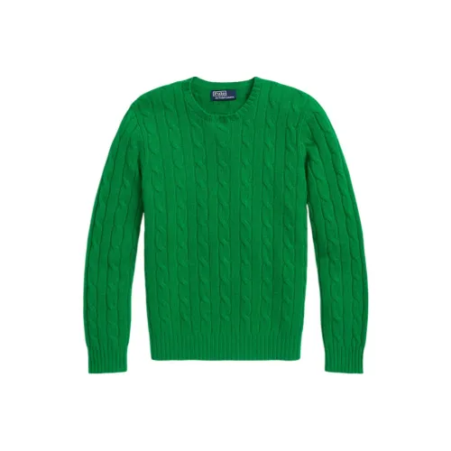 Polo Ralph Lauren Зеленый Мужской Кашемировый Свитер