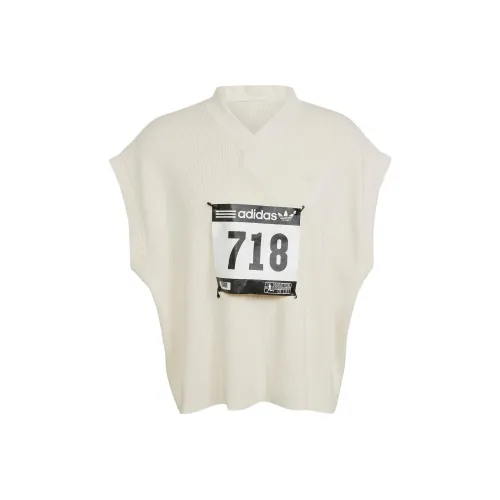 Adidas Originals Blue Version Collection Топ без рукавов Мужской Розовый Белый