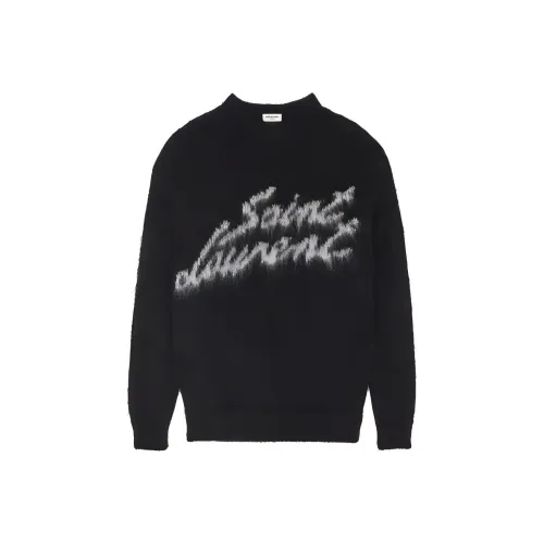 SAINT LAURENT FW22 Свитер Мужской Черный