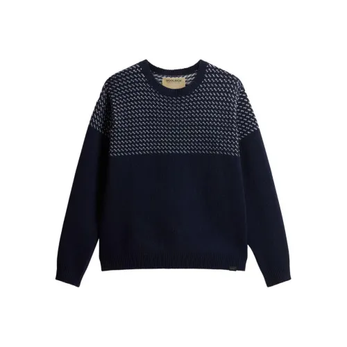 WOOLRICH Синие Мужские Свитера