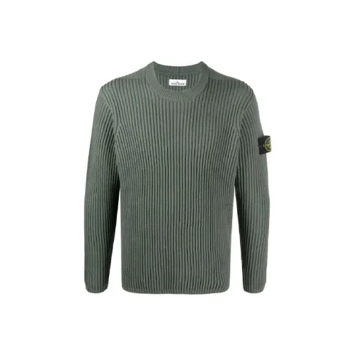 Stone Island Армейский зеленый Мужские Свитера