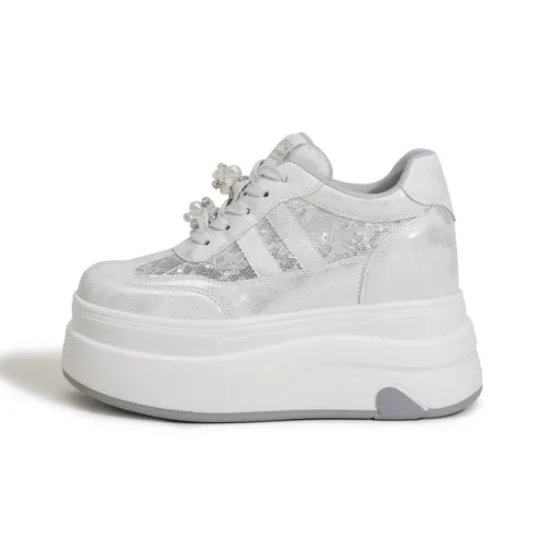 Milan Love Song Анти-Низкая Юбка и Износостойкая Увеличивающая Высоту Низкий Топ Кэжуал Женская