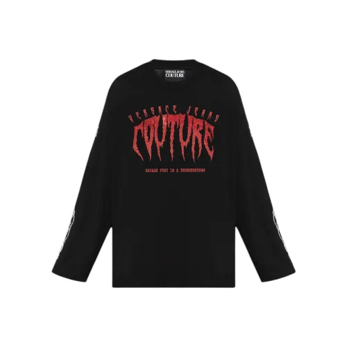 VERSACE JEANS Толстовка Мужской Черный