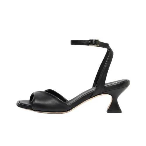 Carel Arielle One Strap Sandals 4CM Women's Black