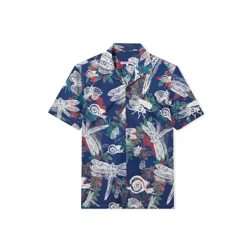 COTON DOUX Рубашка Мужская Многоцветная