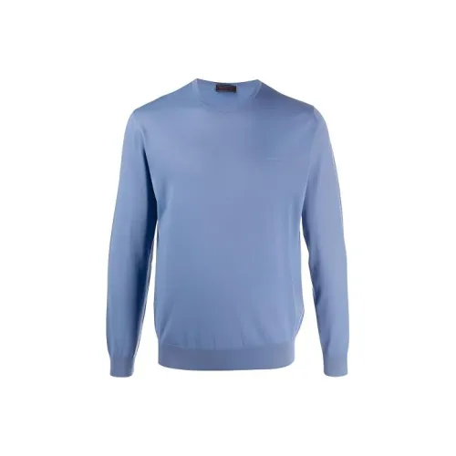 PRADA Синие Мужские Свитера