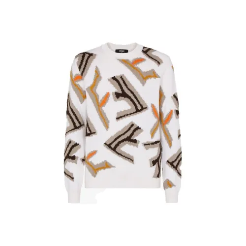FENDI Белый Унисекс Свитеры