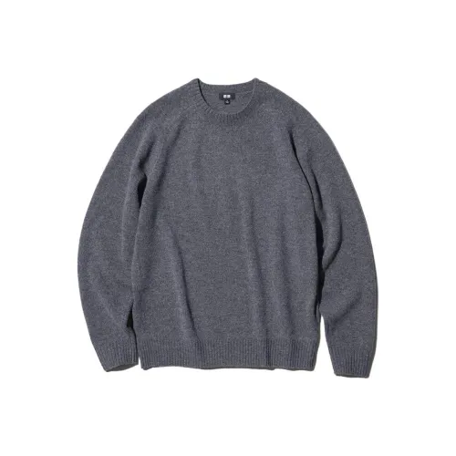 UNIQLO Свитер Унисекс Asphalt Серый