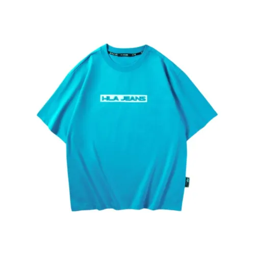 HLA JEANS T-Рубашка Мужская Королевский Синий