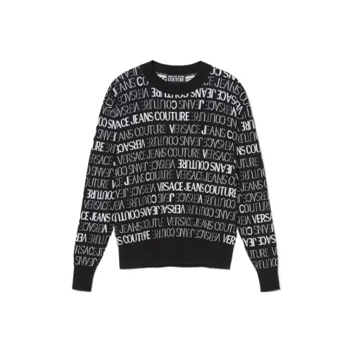 VERSACE JEANS COUTURE SS22 Свитер Мужской Черный