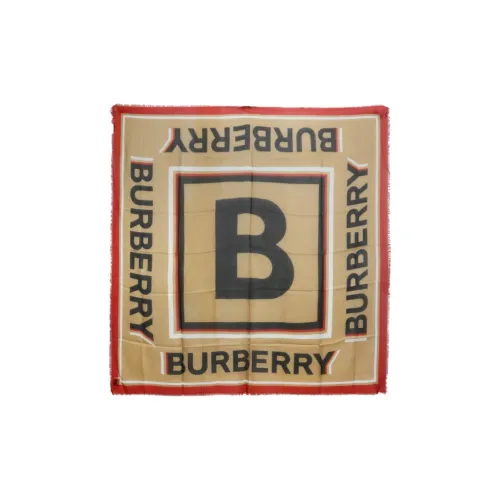 Burberry Вязаные Шарфы Унисекс Коричневый