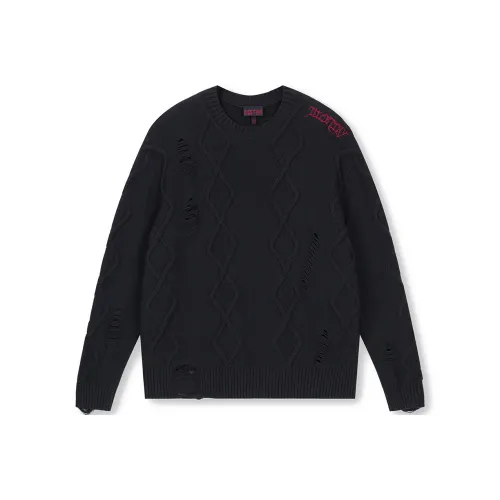 DICETINY Черный Унисекс Свитеры