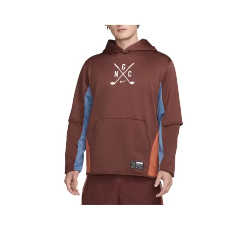 Nike GOLF Клуб Dri Fit Толстовка Мужской Темный Пони Эгейский шторм Винтаж коралловый Белый