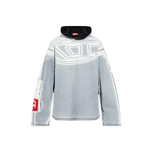 DIESEL Серый Мужской Свитшот