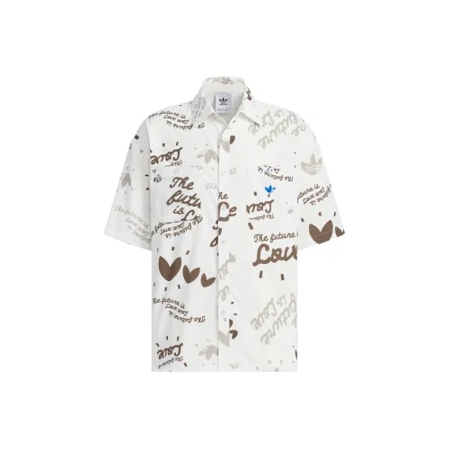 Adidas Originals Китайский V Day SS24 Рубашка Мужская Белая