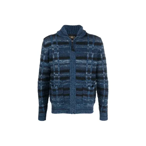 DOUBLE RL SS23 Свитер Мужской Индиго