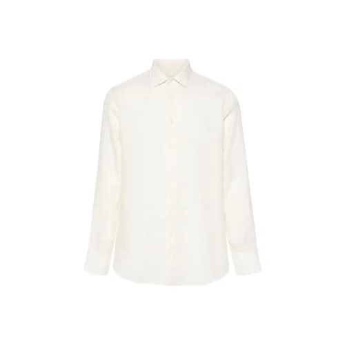 LARDINI Белые Мужские Рубашки