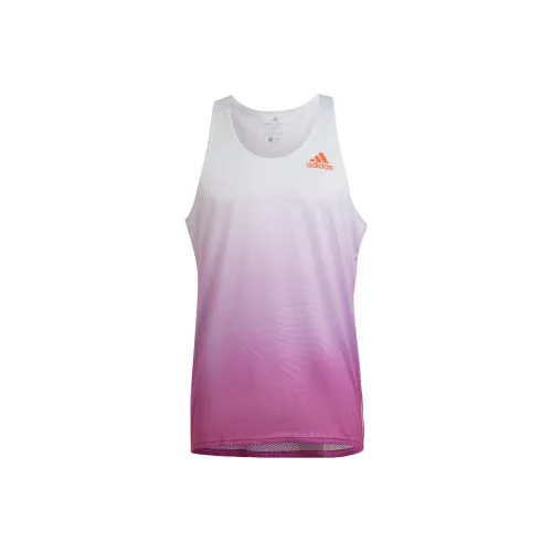 Adidas Purple Men's Tank Tops