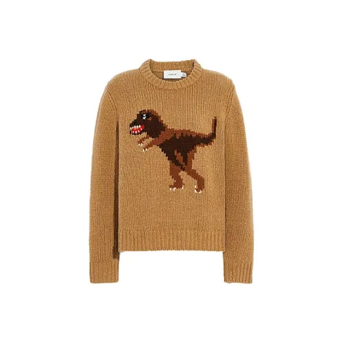 COACH Rexy CAMEL Унисекс Свитеры
