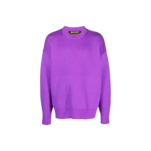 PALM ANGELS Фиолетовые Мужские Свитера