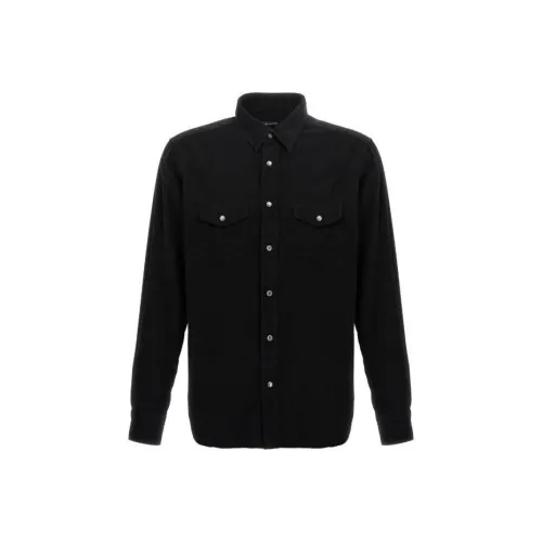 TOM FORD Мужские Черные Рубашки