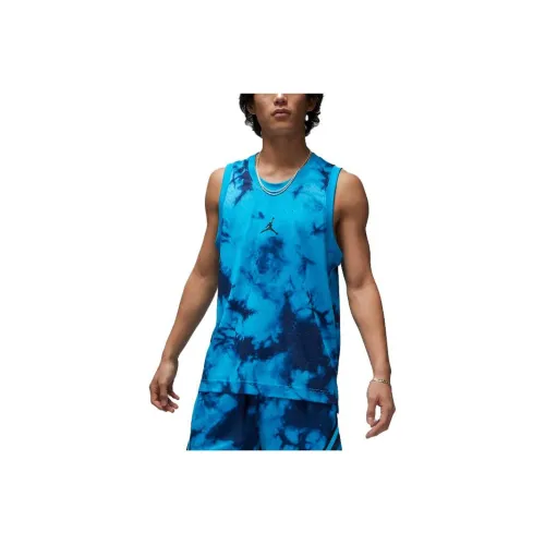 JORDAN Синий Мужские Майки
