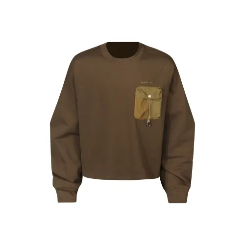 GUUKA TECH T-Shirt Мужской Темно-Кофейный