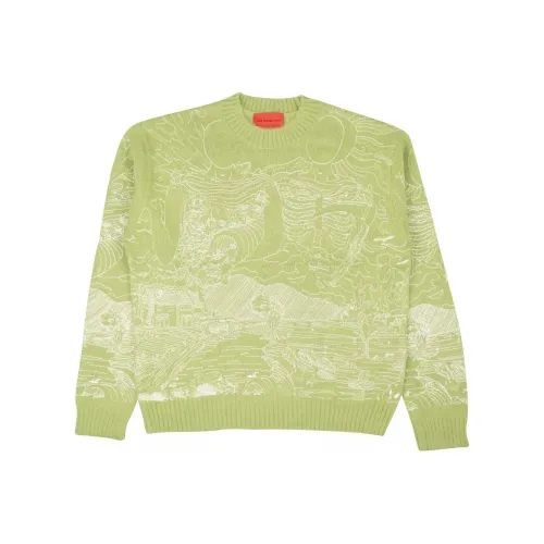 Who Decides War Свитер Мужской Зеленый