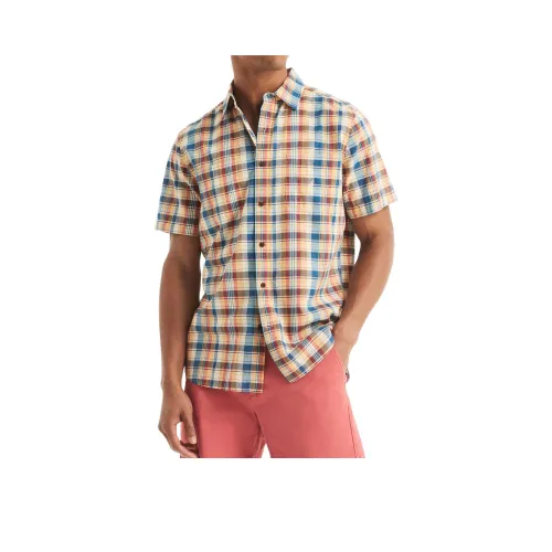 NAUTICA Мужские рубашки оранжевого цвета