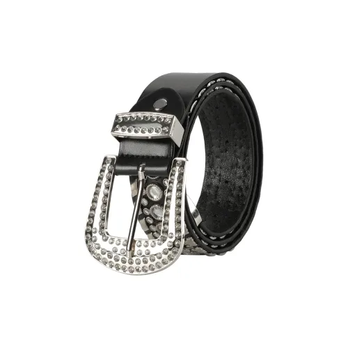 15 MINS Ремни из ПУ (полиуретана) с кожей женские ширина 3,6 см