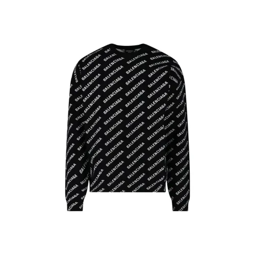 Balenciaga Мужские черные свитеры