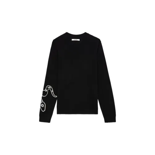 Zadig Voltaire SS24 Свитер Мужской Черный